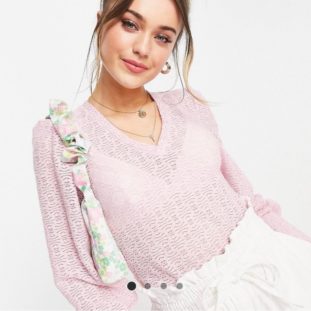 ASOS lace blouse